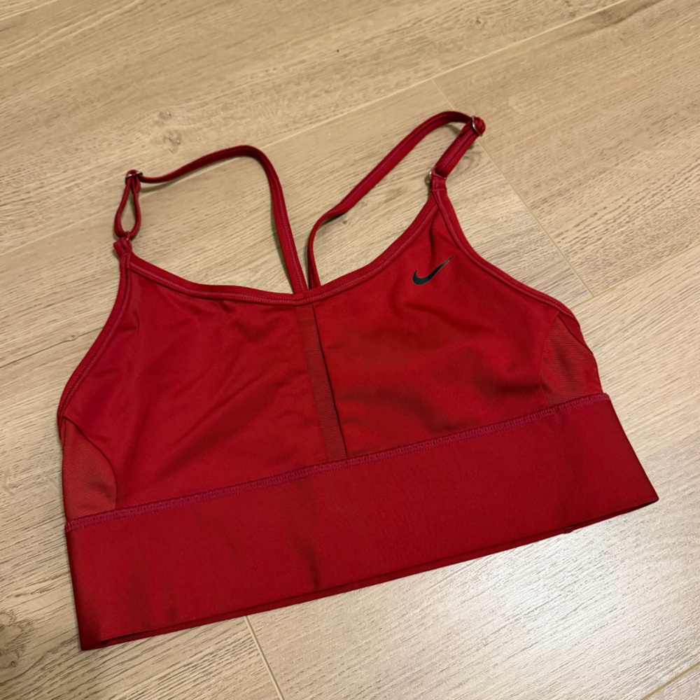 Nike Red Sports Bra